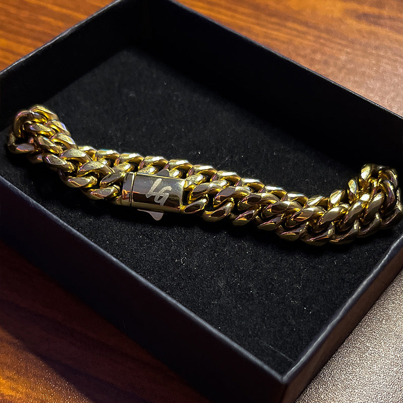 LuxeLink LG 18k Gold Bracelet - LG306