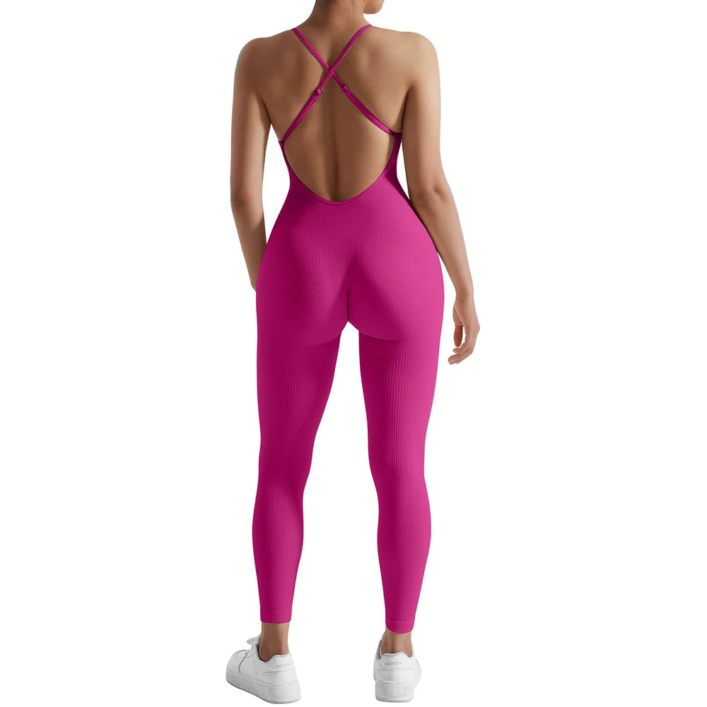 LuxeFit Jumpsuit - W804