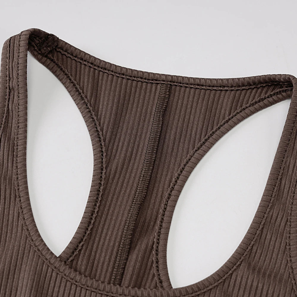 LuxeFit Sleeveless Romper - W805