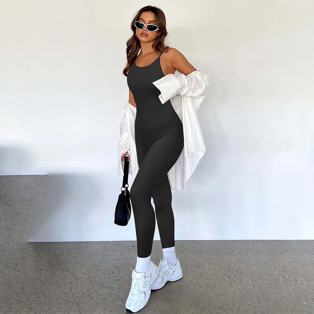 LuxeFit Jumpsuit - W804