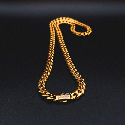 LuxeLink LG 18k Gold Cuban Chain - LG104