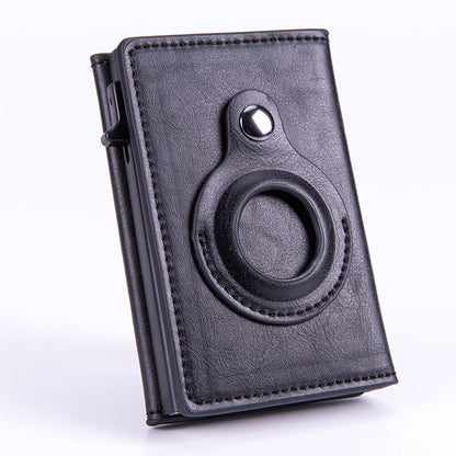 LuxeLeather AirTag Card Holder - LG201