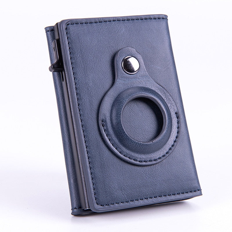 LuxeLeather AirTag Card Holder - LG201