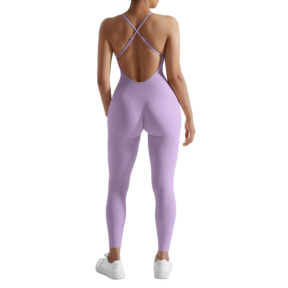 LuxeFit Jumpsuit - W804