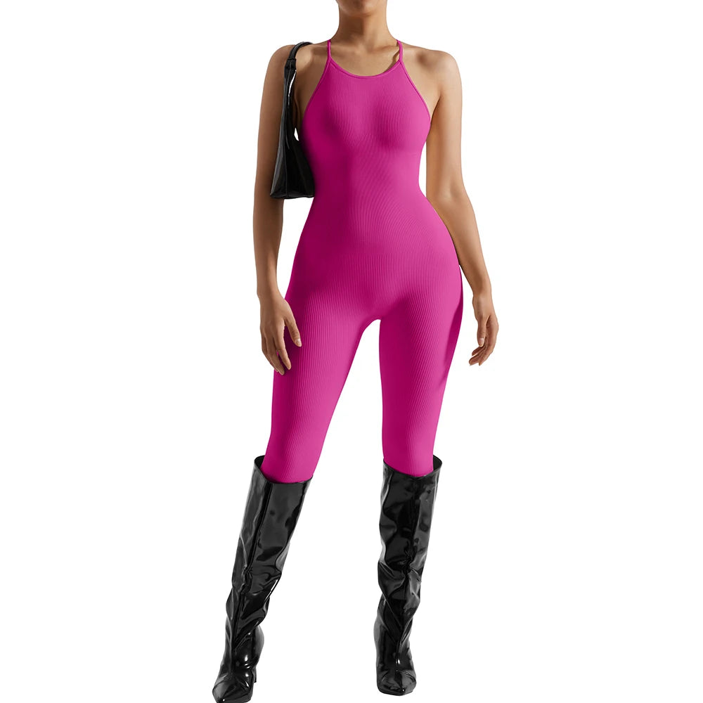 LuxeFit Jumpsuit - W804