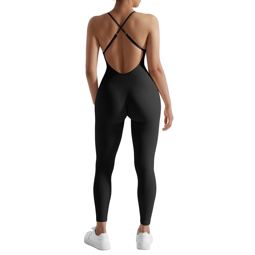 LuxeFit Jumpsuit - W804