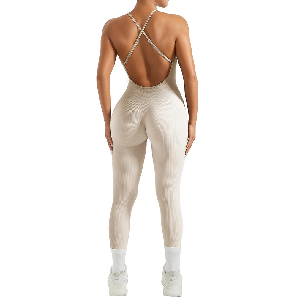 LuxeFit Jumpsuit - W804